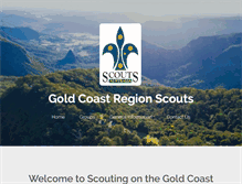 Tablet Screenshot of gcscouts.com.au